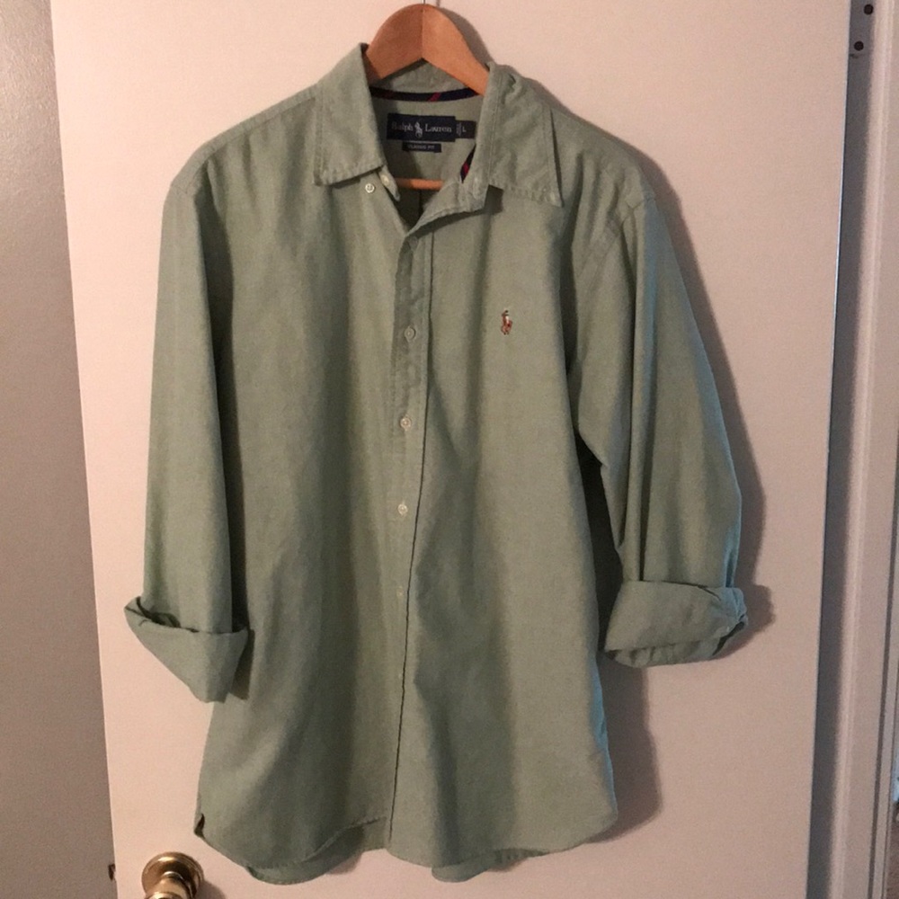 Ralph Lauren Classic Fit Button Down, Large